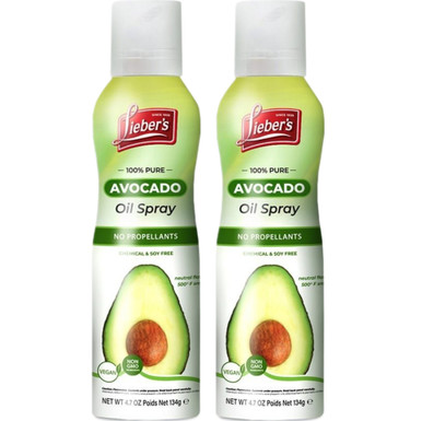 Lieber’s Avocado Oil Spray, Kosher for Passover, 4.7 oz (Pack of 2)