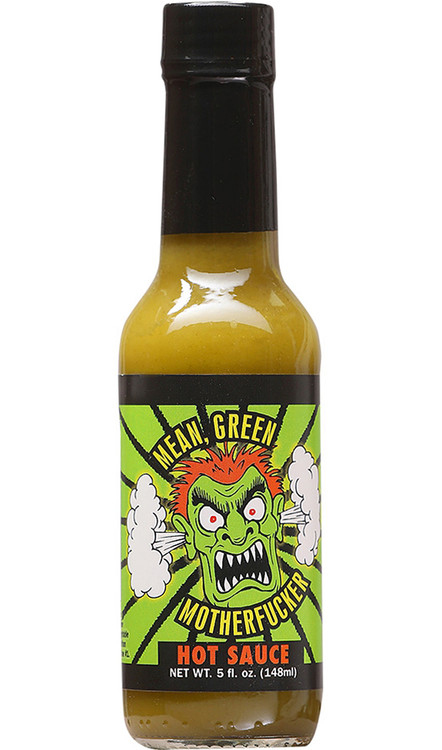 Mean Green Motherfucker Hot Sauce, 5oz.