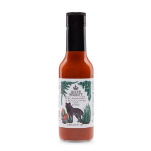 Queen Majesty Hot Sauce – 5 oz. Red Habanero & Black Coffee Hot Sauce