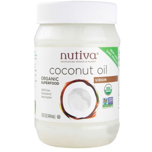 Nutiva Organic Extra Virgin Coconut Oil – Pure & Versatile