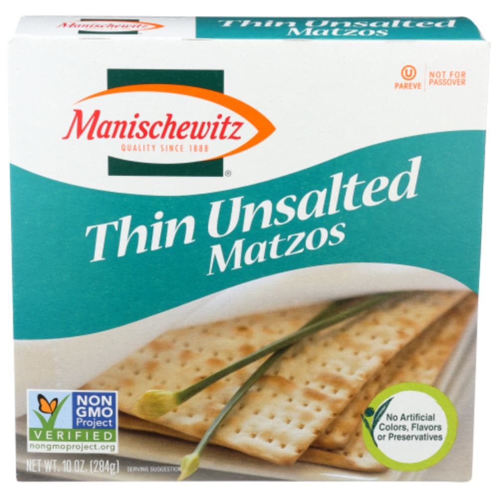 Manischewitz – Thin Unsalted Matzo