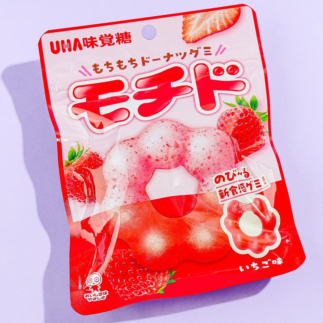 UHA Mikakuta Mochido Candy – Strawberry