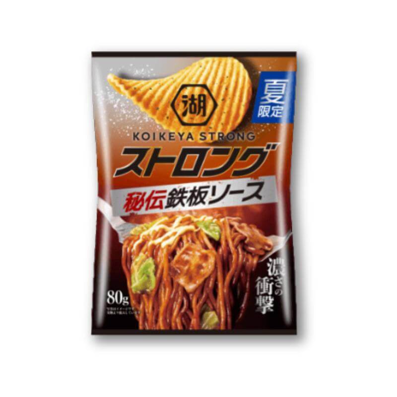 Koikeya STRONG Potato Chips – Secret Teppanyaki Sauce
