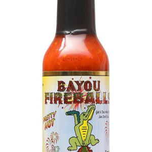 Bayou Fireballs Hot Sauce, 5oz.