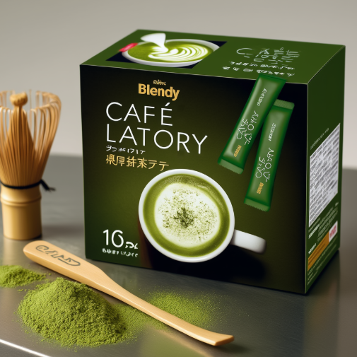 AGF Blendy Cafe Ratory Sticks Rich Matcha Latte 16 Stick Powdered Matcha Made in JAPAN – Tokyo Sakura Mall