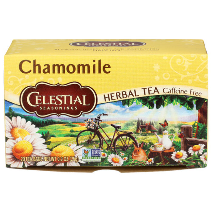 Celestial Seasonings – Herbal Tea Chamomile, 20 Bags | Pack of 6
