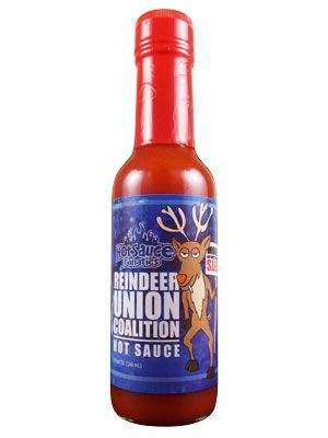 Reindeer Union Coalition Hot Sauce, 5oz. (Seasonal)