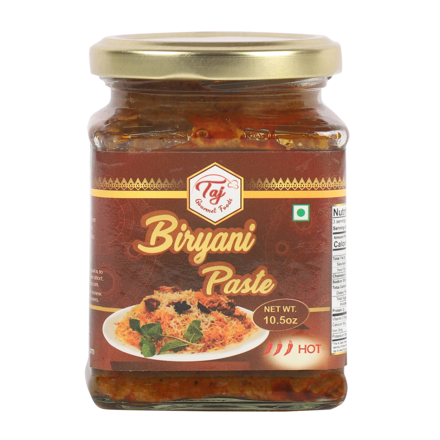 TAJ Biryani Paste, 10.5 Oz