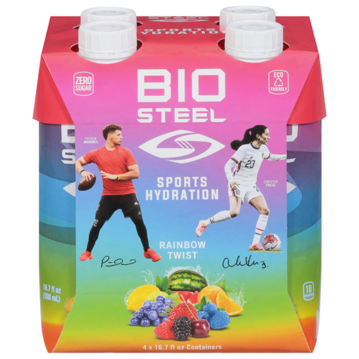 Biosteel – Ready To Drink Rainbow Twist, 66.8 Floz (Pack of 6)