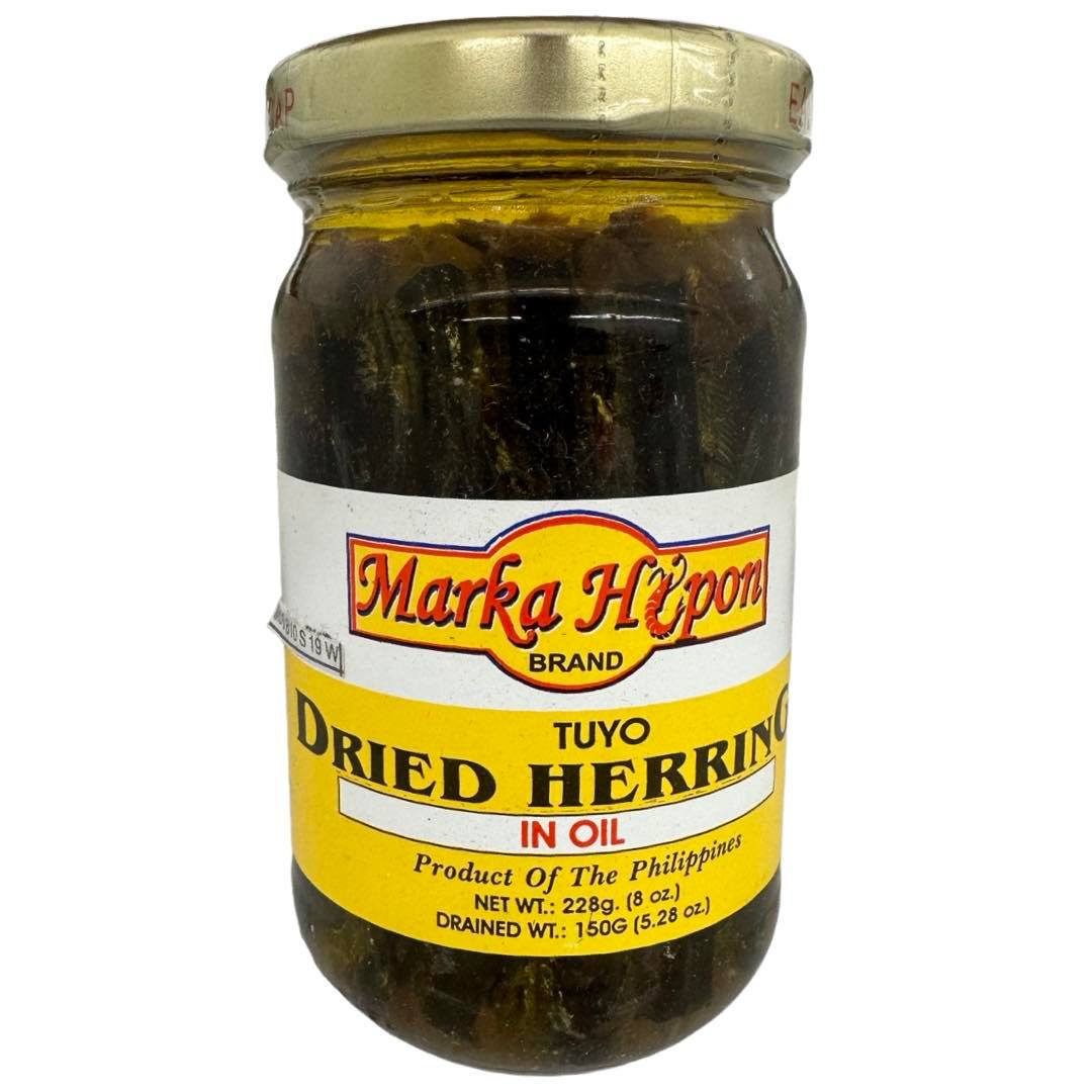 Marka Hipon Brand – Dried Herring in Oil – Tuyo – 8 OZ