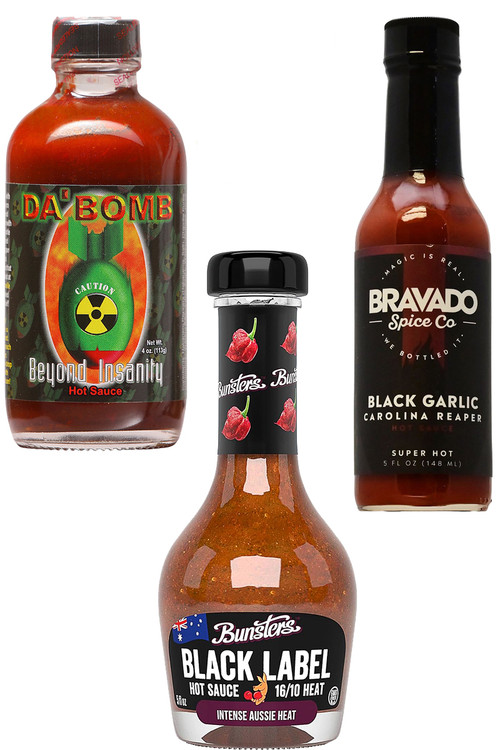Hot Ones Season 6 Hot Sauce Set 1, 1/4oz, 2/5oz.