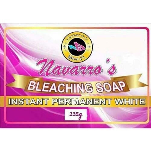 Navarro’s Bleaching Soap – Instant Permanent White – 135 G