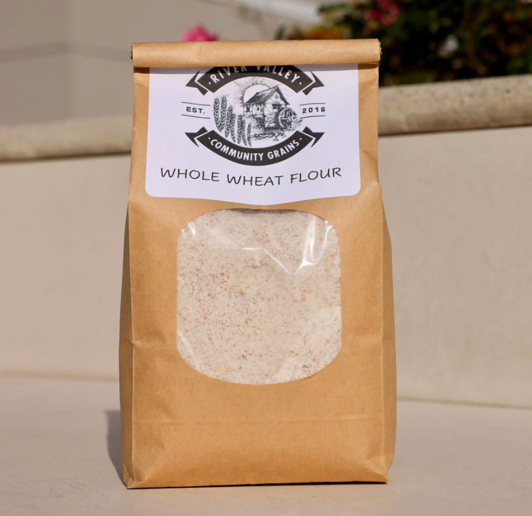 River Valley Community Grains Whole Wheat Flour Bag – 6 bags x 2 LB case