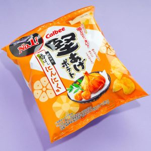 Calbee Kata-age Potato Chips – Chili & Garlic