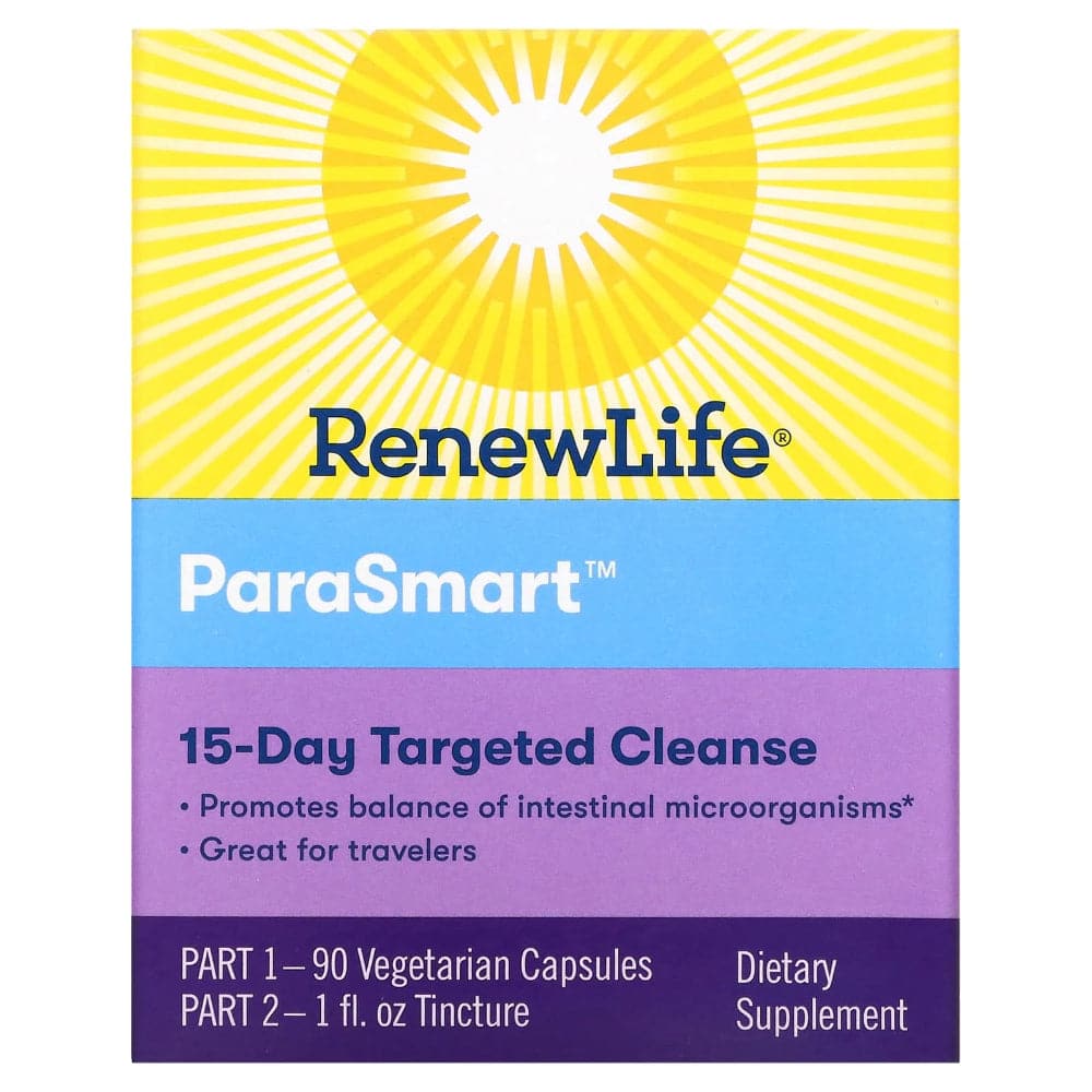 Renew Life – PARASmart Microbial Cleanse – 2 Piece