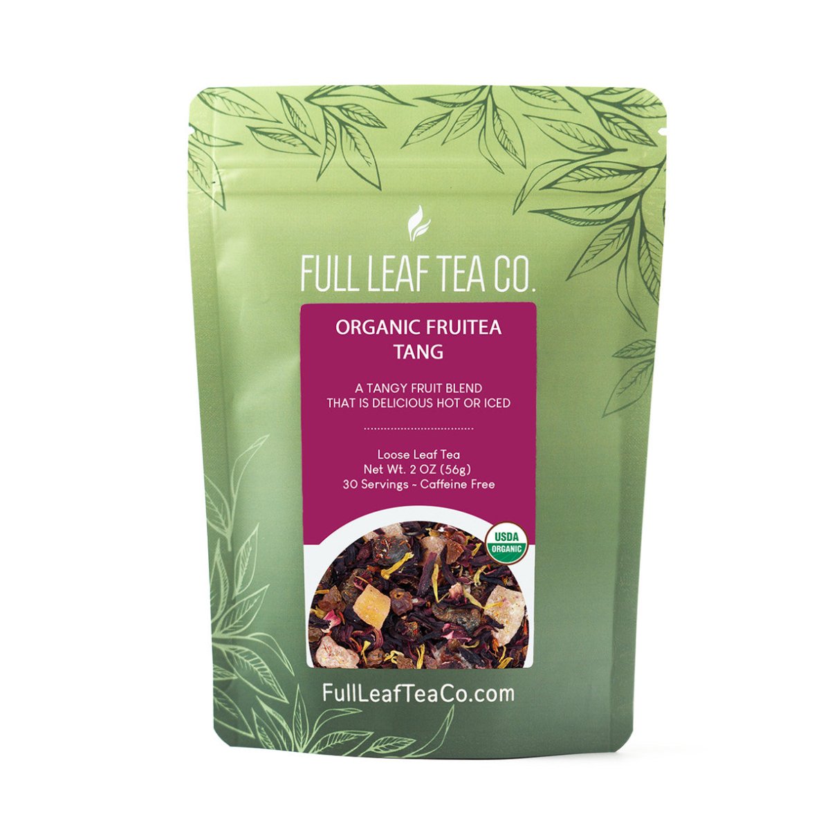 Organic Fruitea Tang Retail Bags – Case of 6
