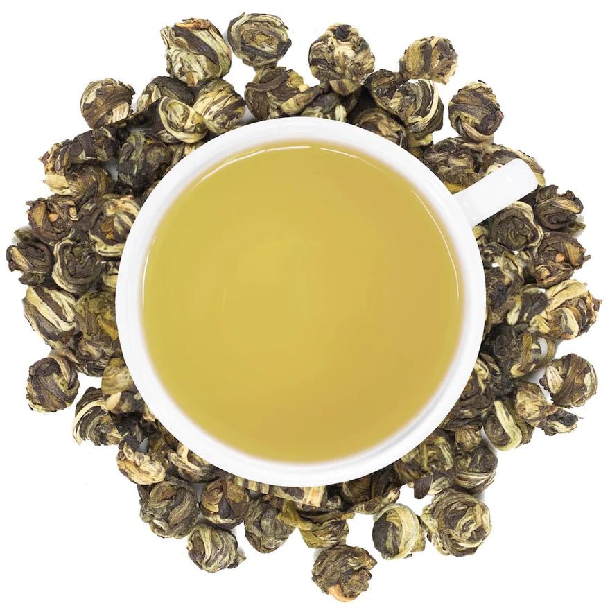 Organic Jasmine Pearls Bulk (by the pound)