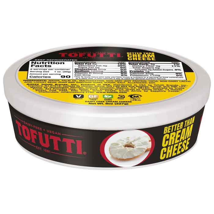 Tofutti – Better Than Cream Cheese, 8oz | Multiple Flavors