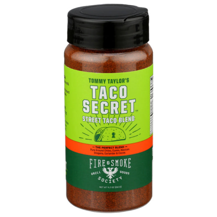 Fire And Smoke – Seasoning Taco Secret 10 Oz – Pack Of 6