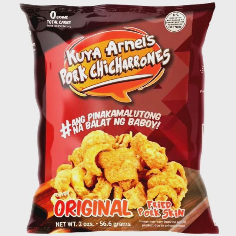 Kuya Arnel’s Pork Chicharrones 2oz
