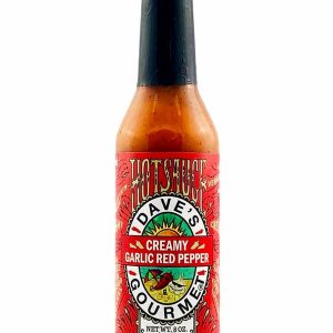 Hot Sauce Daves Gourmet Creamy Garlic Red Pepper Heat 2 8