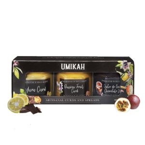 Umikah Passion Fruit, Yuzu & Chocoalate Sauce Jar Sets – 6 Sets x (3 Jars x 1.5 oz) case