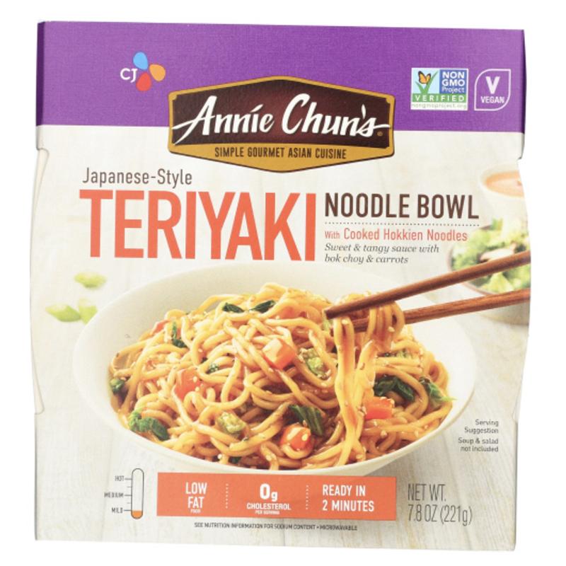 Annies Chun’s – Teriyaki Noodle Bowl, 7.8oz