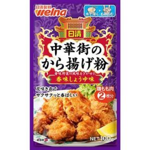 Nissin Seifun Welna, Chukagai no Karaageko, Fried Chicken Seasoning Flour, Soy Sauce flavor, 100g