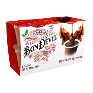 Bon Devil – Ganache Chocolate 4Pk, 9.88 oz | Pack of 6