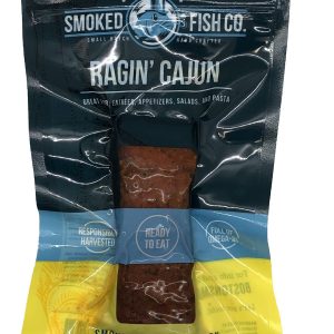 Boston Smoked Fish Co’s Ragin’ Cajun Salmon Portions (Hot Smoked) – 12 x 4 oz