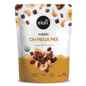 Elan – Trail Mix Oh Mega Org 4.8 Oz – Pack Of 8