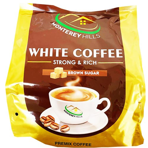 Monterey Hills – White Coffee – Strong and Rich – Brown Sugar – 15 Sachet – 35 G