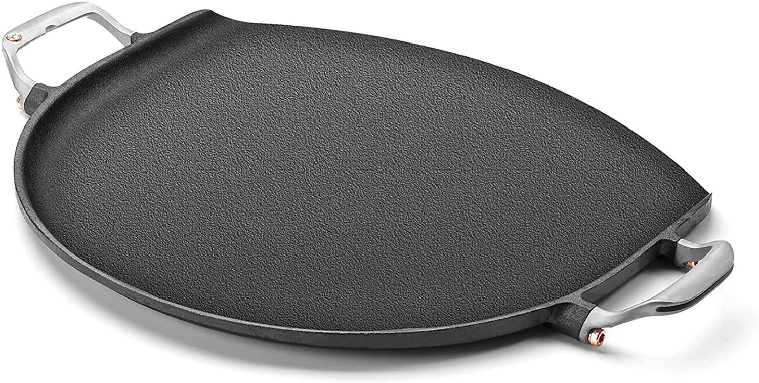 Fox Run Brands – Outset Cast Iron 14-Inch Pizza Iron, Preseasoned