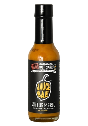 Sauce Bae Hotter Habanero Hot Sauce, 5oz.