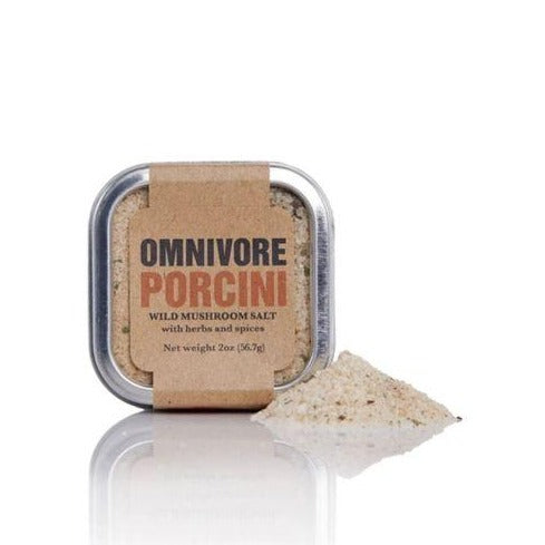 Omnivore Porcini Salt 2 oz. Tin – 6 Tins x 2 oz case