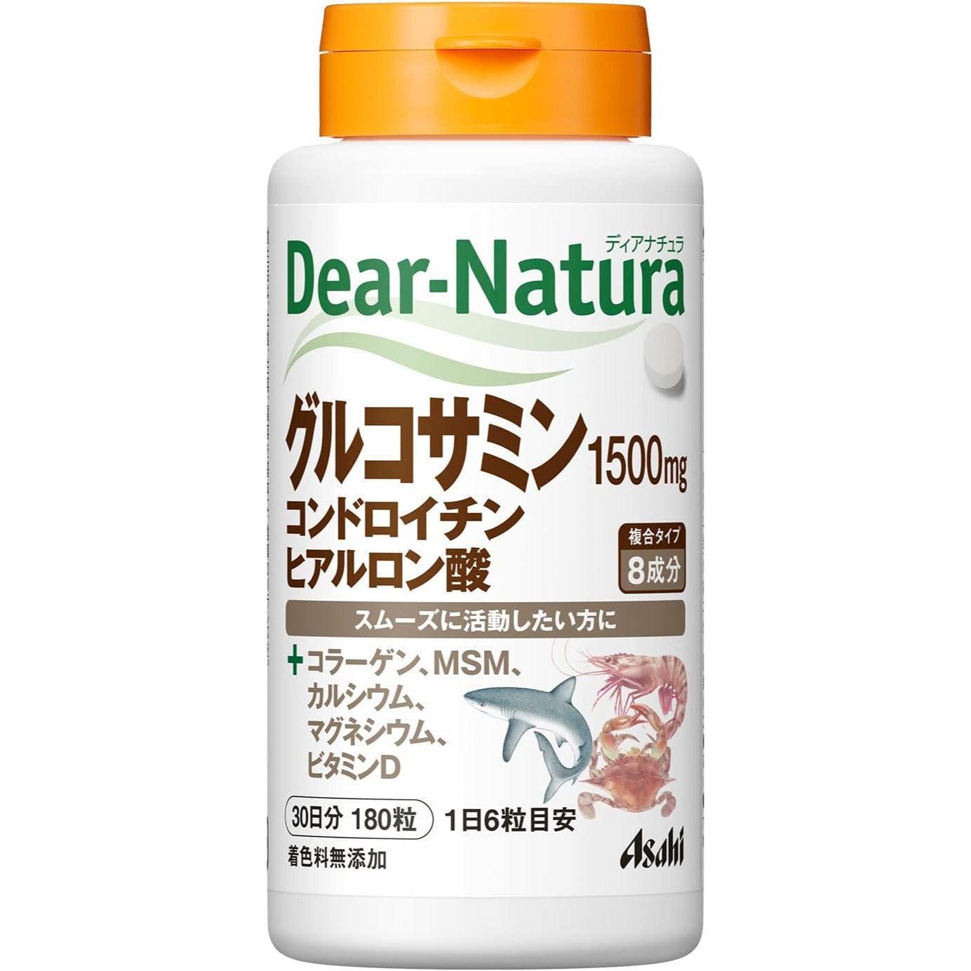 Diana Nature Glucosamine Chondroitin Hyaluronic Acid Supplement 180 Tablets (30-Day Supply) Made in Japan – Tokyo Sakura Mall