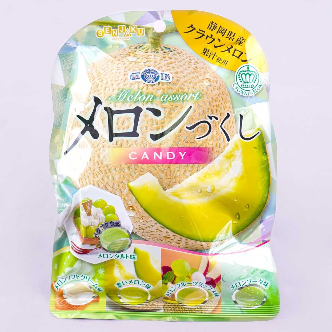 Senjaku Melon Tsukushi Candy – Assorted