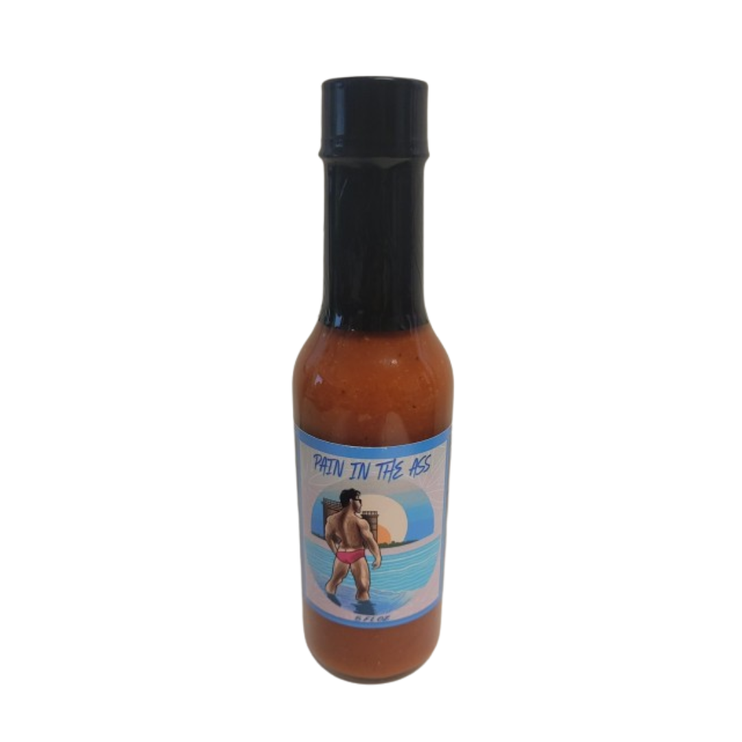 Pain in the Ass Hot Sauce – 5 Ounce Bottle