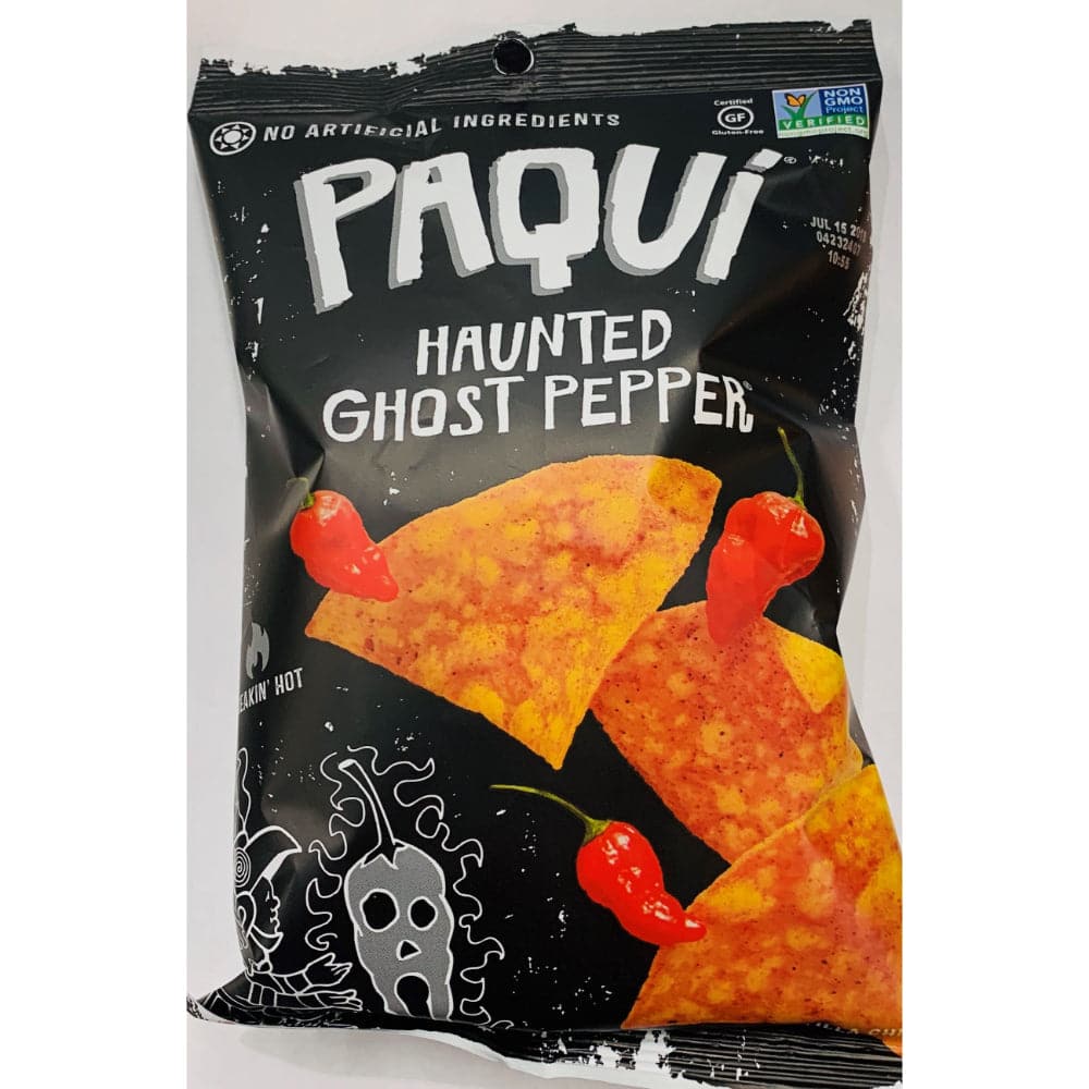 Paqui – Haunted Ghost Pepper Chips – 2oz
