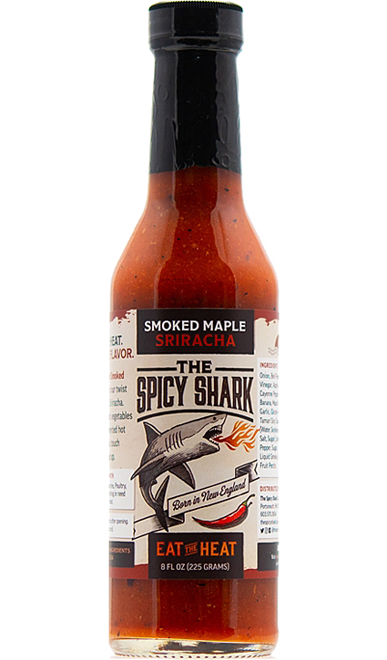 Spicy Shark Smoked Maple Sriracha Hot Sauce