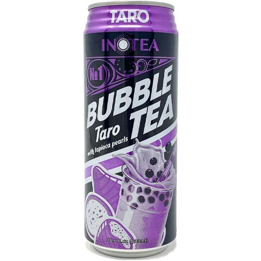 Inotea – Bubble Tea Taro with Tapioca Pearls – 16.6 FL OZ