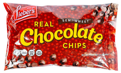 Lieber’s Semi-Sweet Passover Chocolate Chips, 24 oz
