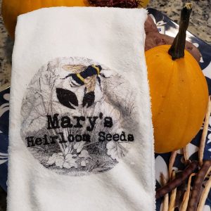 Mary’s Heirloom Seeds BEE Towel