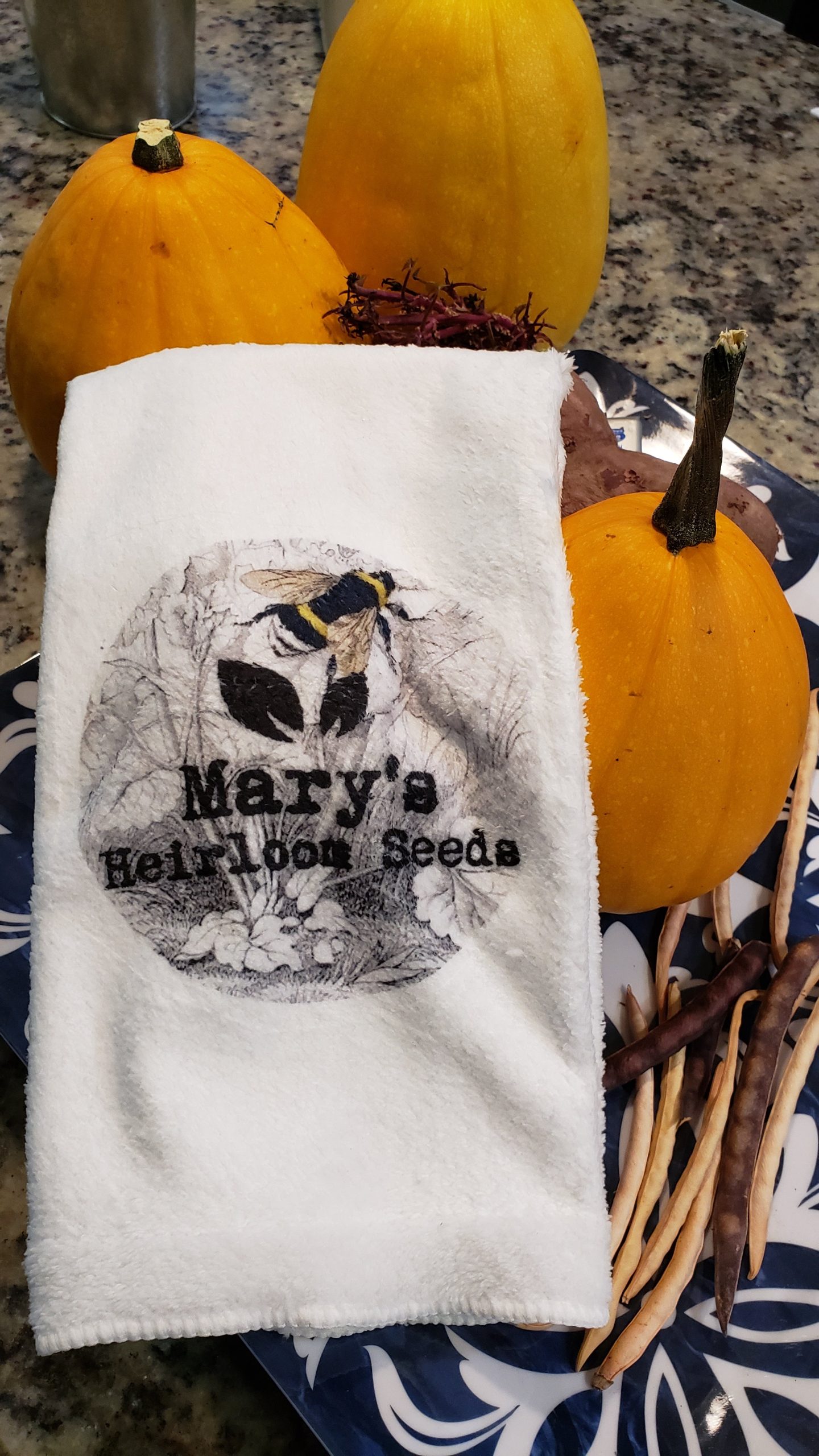 Mary’s Heirloom Seeds BEE Towel