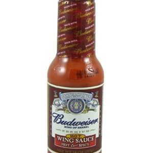 Budweiser Hot and Spicy Wing Sauce, 14oz.