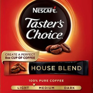 Nescafe Taster’s Choice Instant Coffee House Blend Singles, 18 count