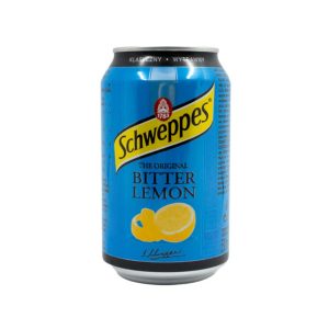 Schweppes Bitter Lemon Can (11.2oz)(Poland)