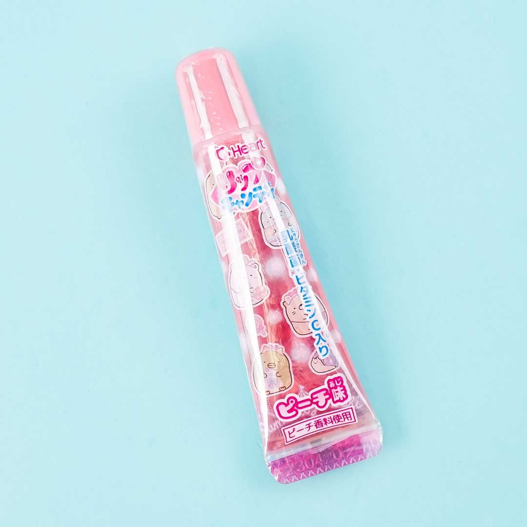 Sumikko Gurashi Tapioca Park Lip Gloss Candy – Peach