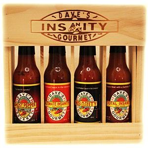 Dave’s Four Pack Super Hot Hot Sauces, 4/2oz.