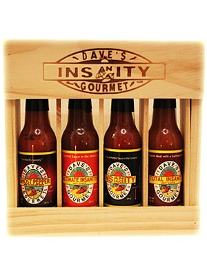 Dave’s Four Pack Super Hot Hot Sauces, 4/2oz.